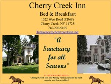 Tablet Screenshot of cherrycreekinn.net